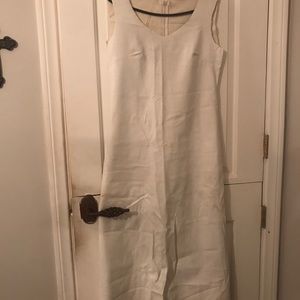 Khaleesi dress white leather